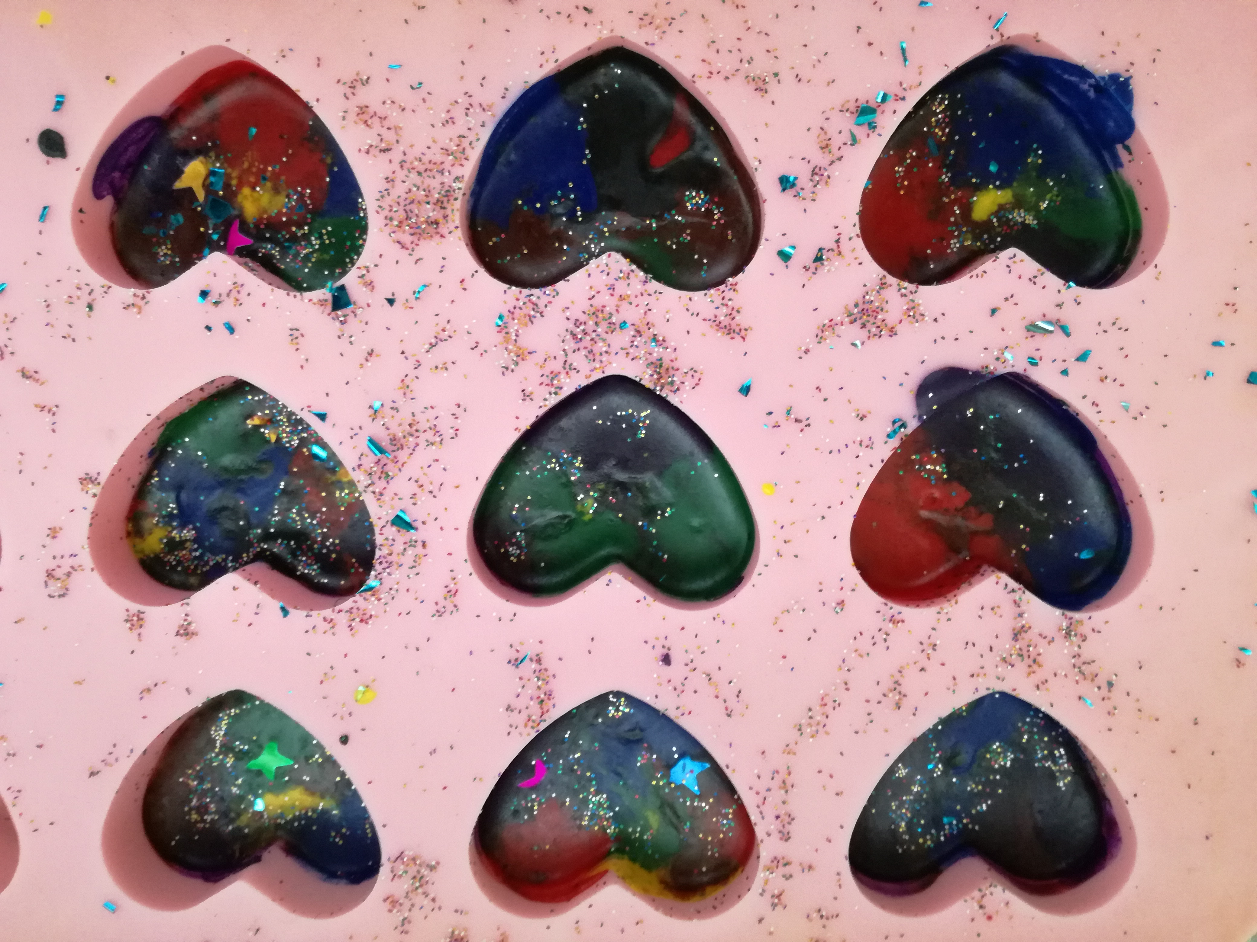 Making rainbow crayons.jpg