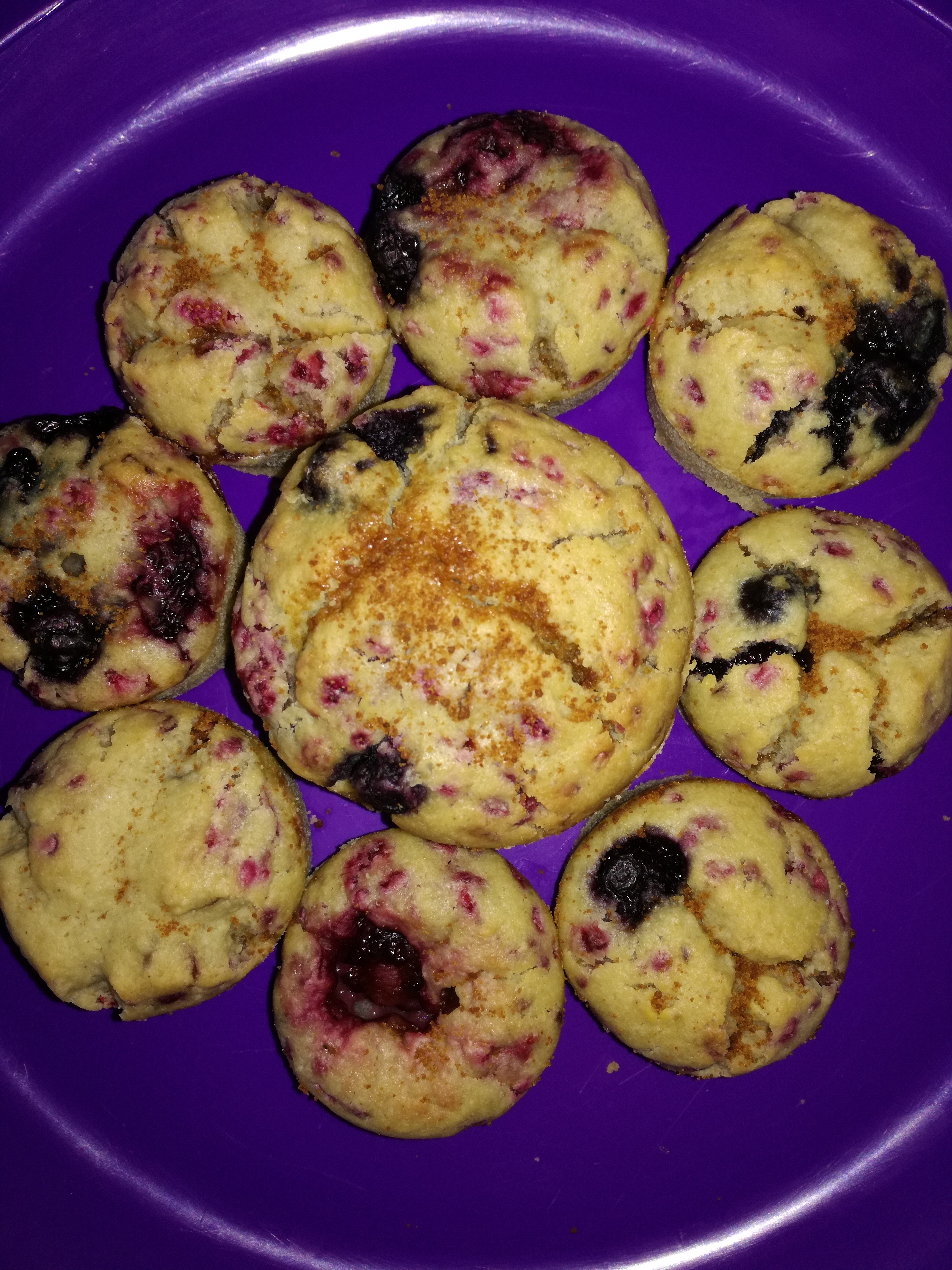 Gluten Free Berry Muffins
