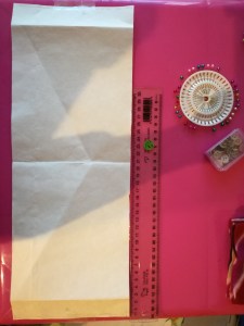 Making a paper template