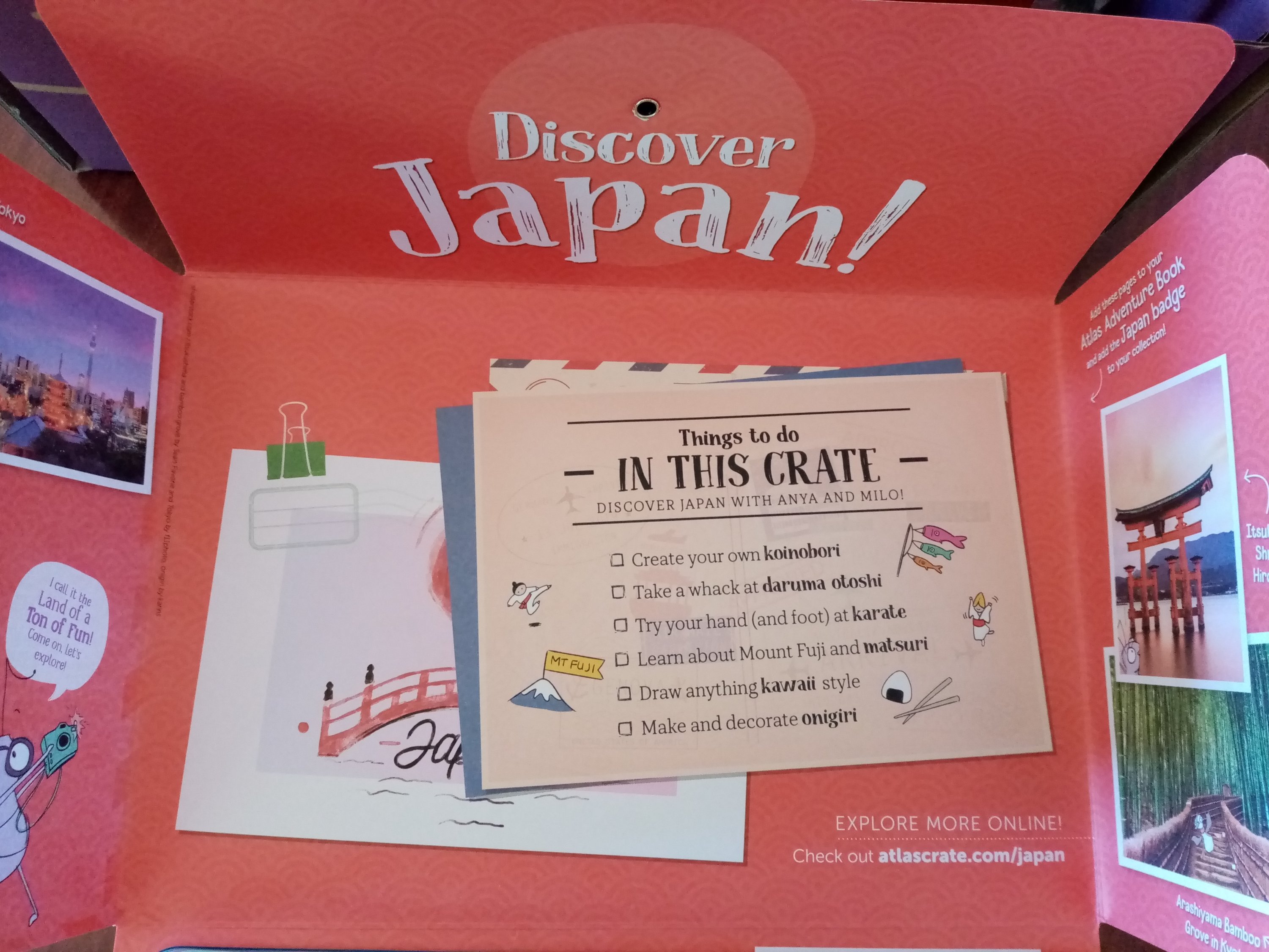 KiwiCo Review: Atlas Crate for 6-11 Year Olds – Japan (Deluxe Box